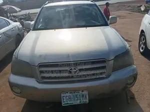 Toyota Highlander 2003 Silver