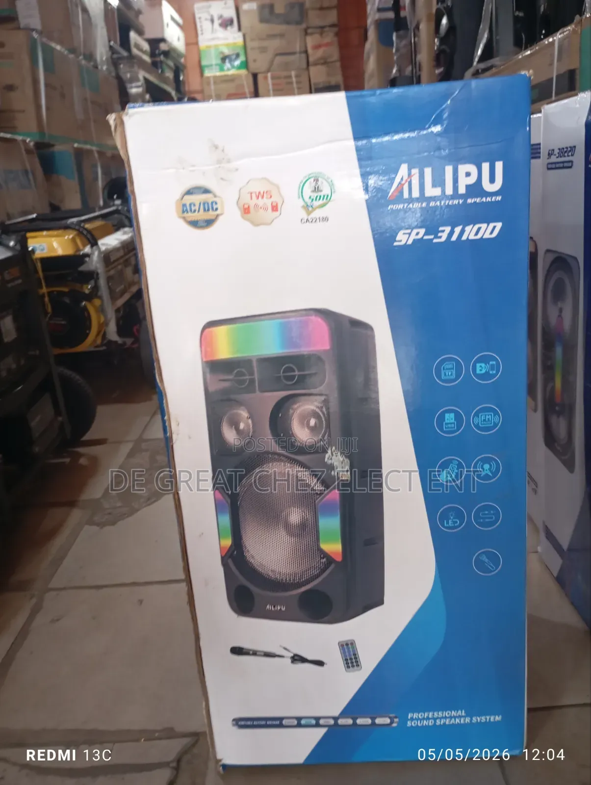 Rechargeable Speaker