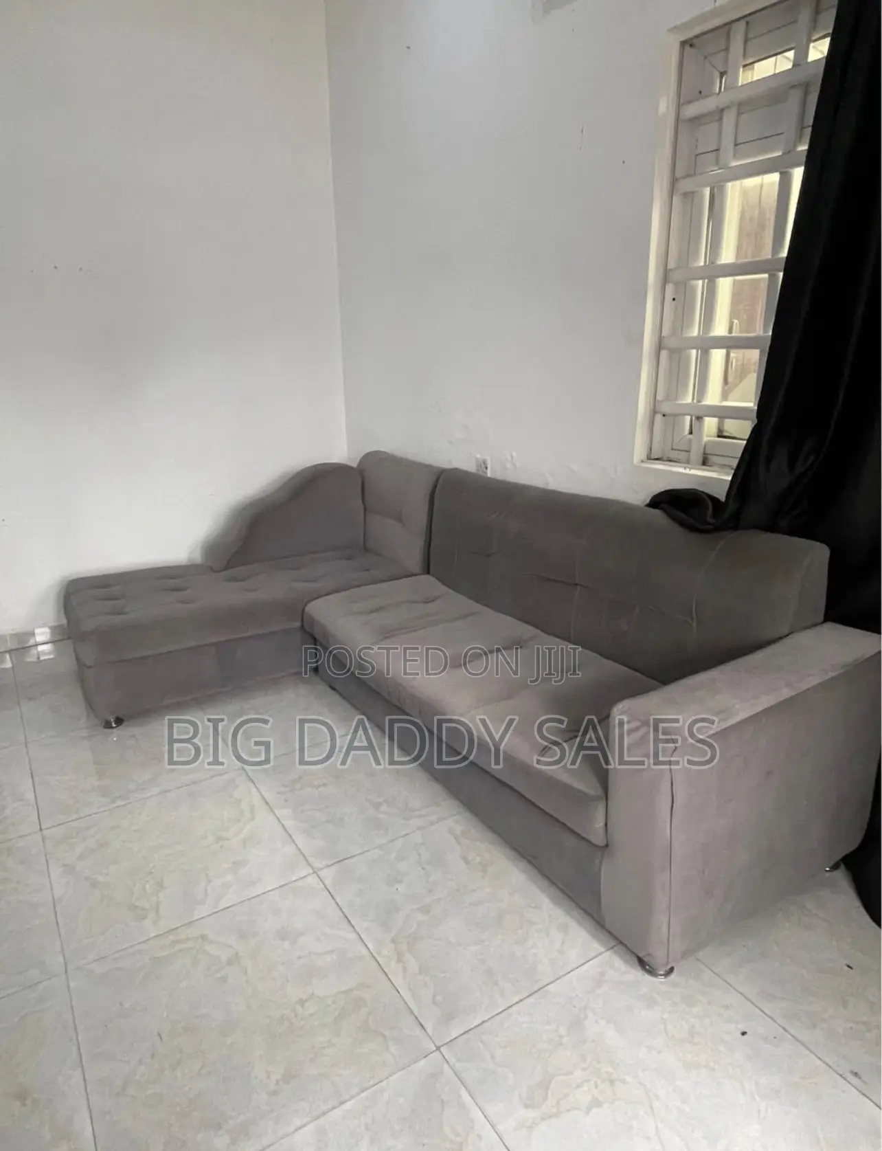 L-Shaped Couch Plus the Single Sofa