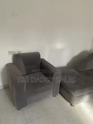 L-Shaped Couch Plus the Single Sofa