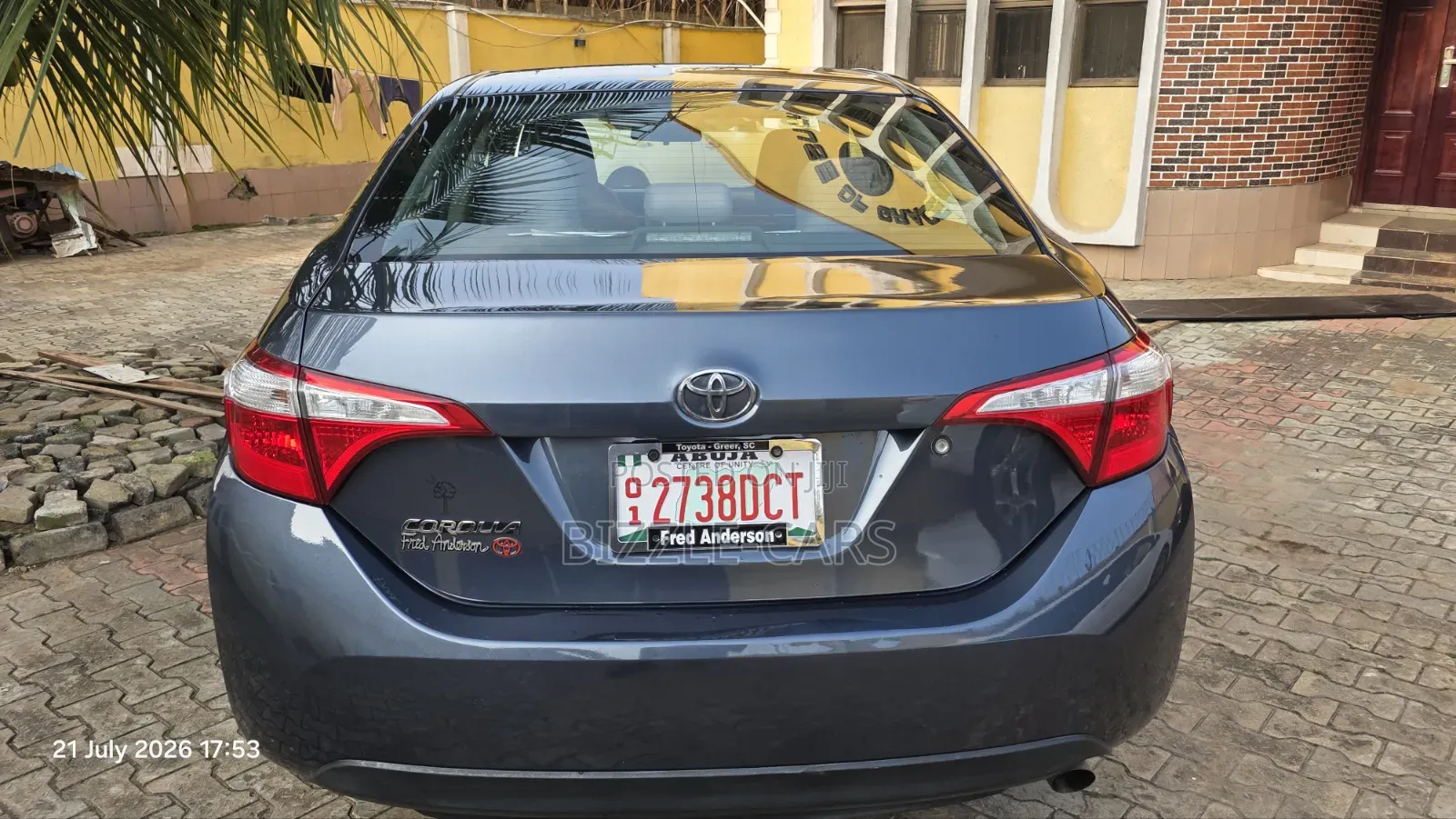 Toyota Corolla 2015 Gray