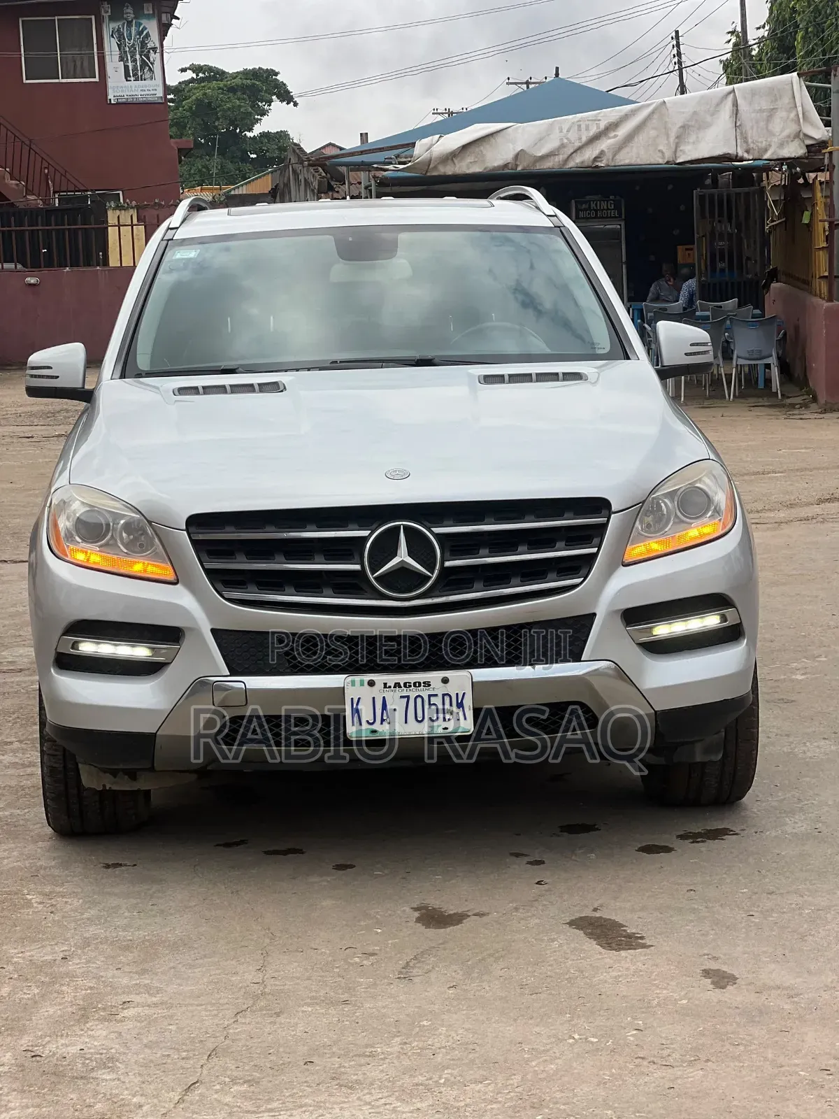 Mercedes-Benz M Class 2012 Silver