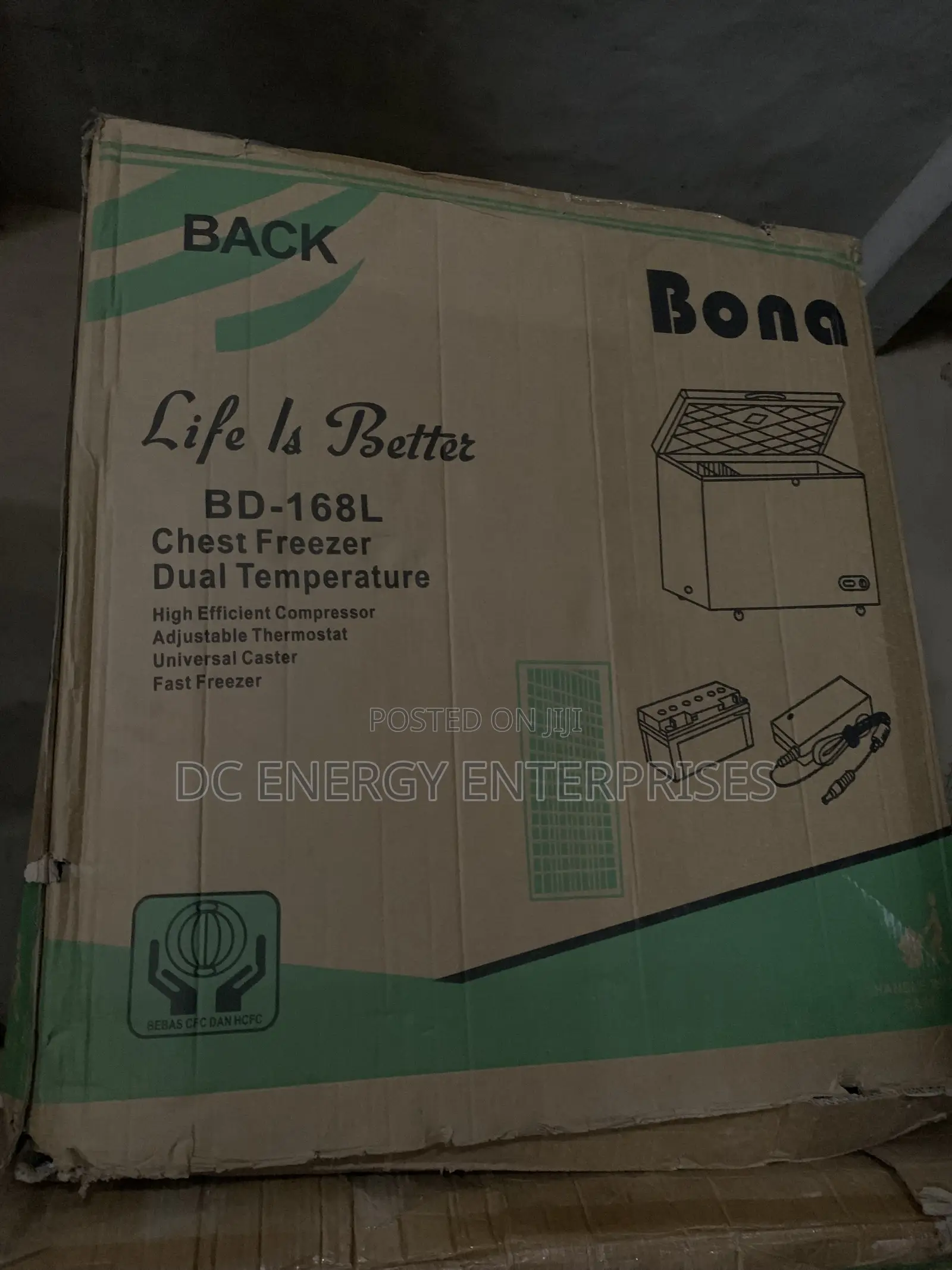 118l Bona Solar Fridge
