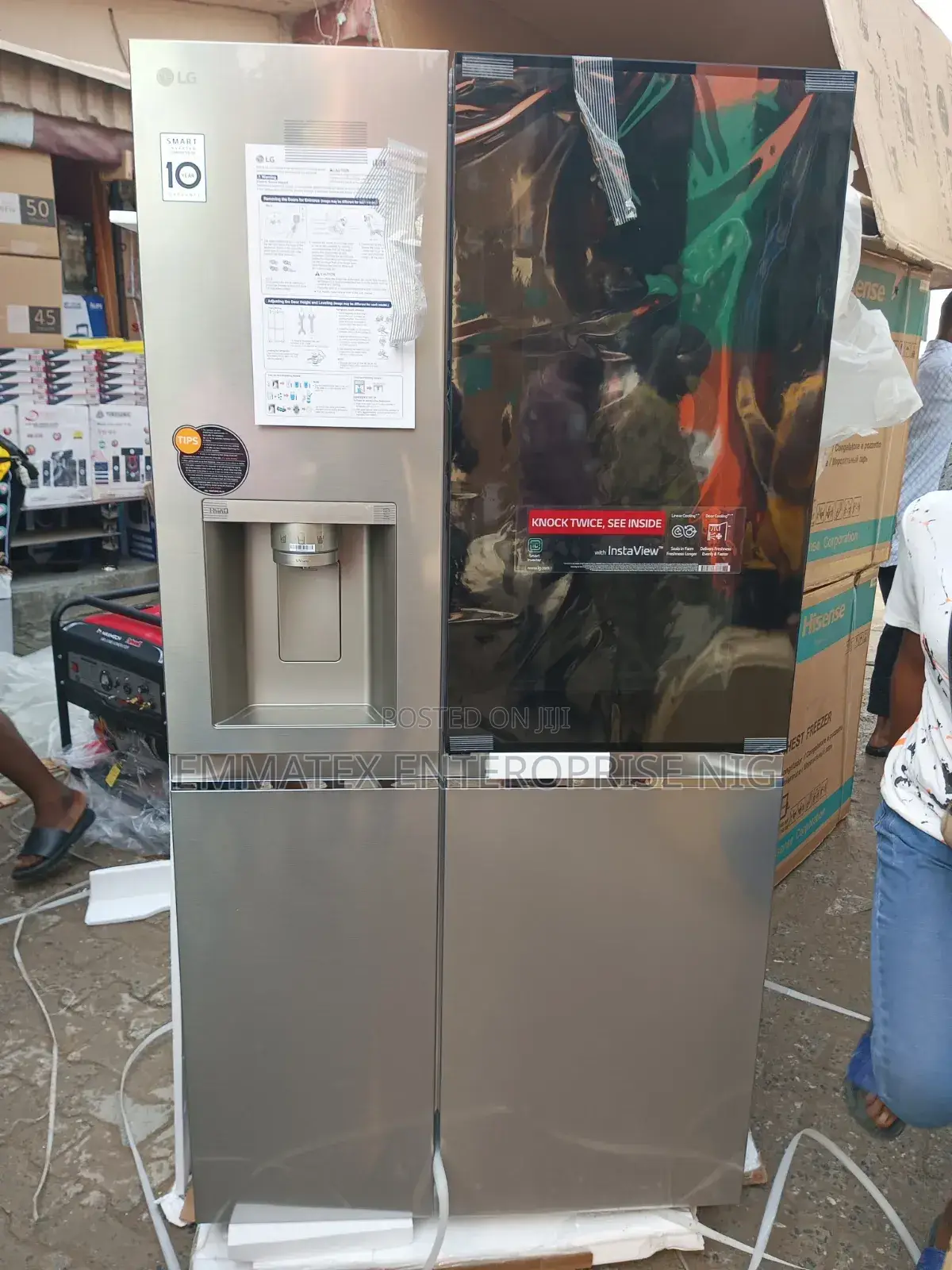 LG Side by Side Refrigerator Original