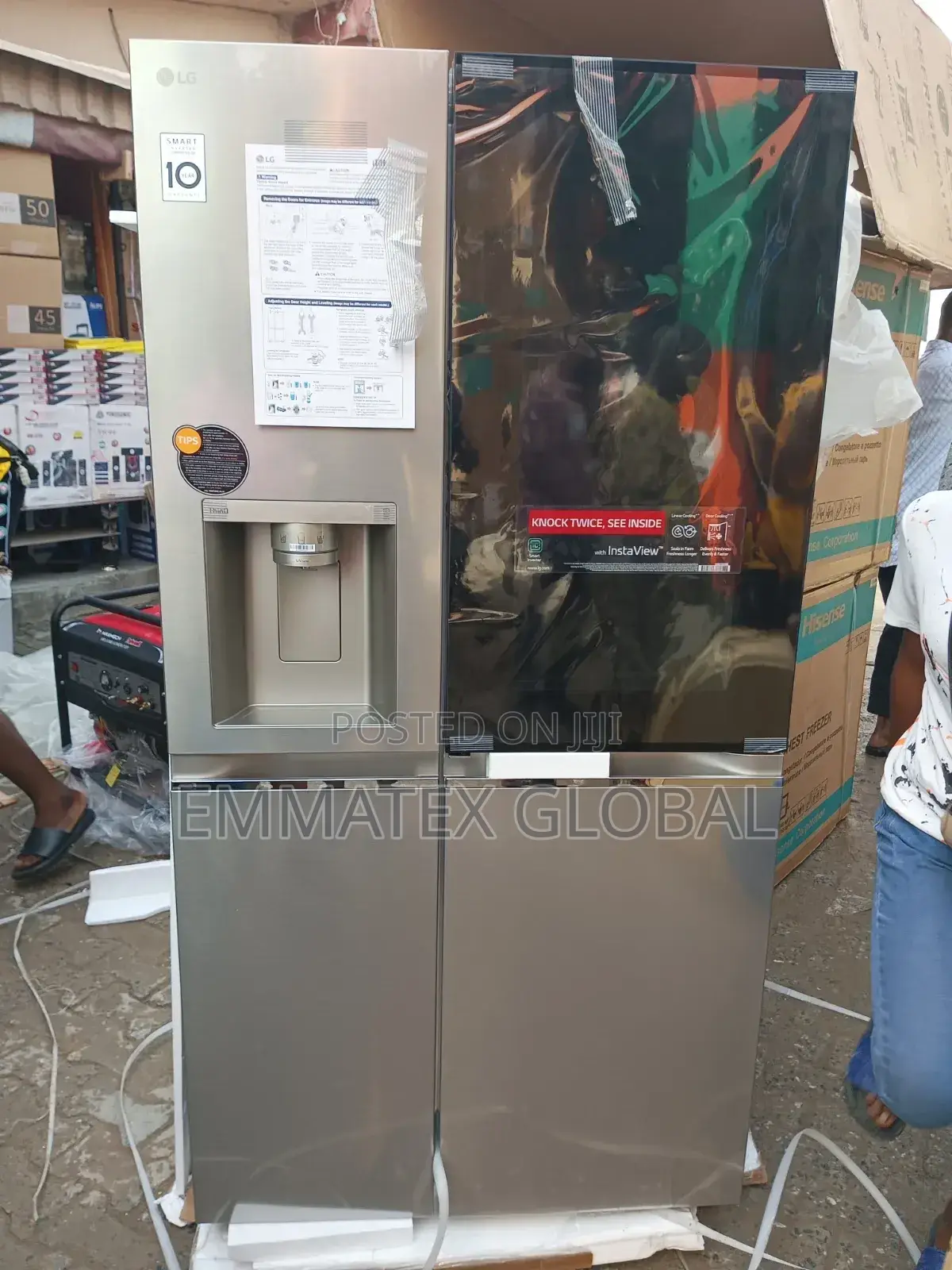 LG Side by Side Refrigerator Original