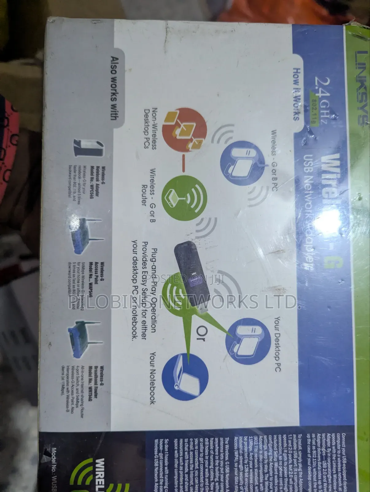 Linksys Wireless G USB Network Adapter
