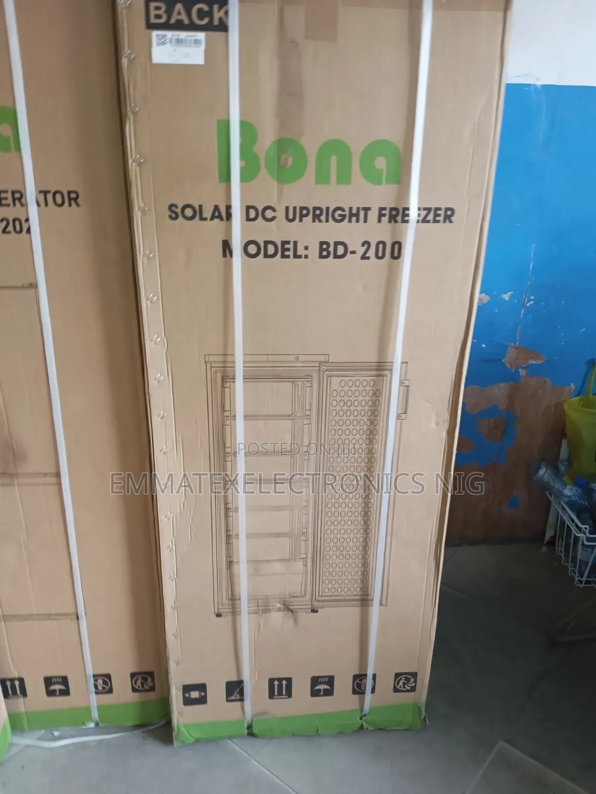 Bona Solar Upright Freezer 7 Steps