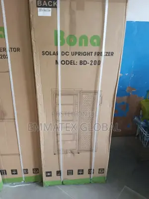 Bona Solar Upright Freezer 7 Steps