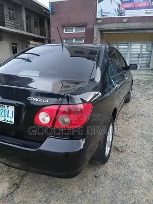 Toyota Corolla 1.4 VVT-i 2006 Black