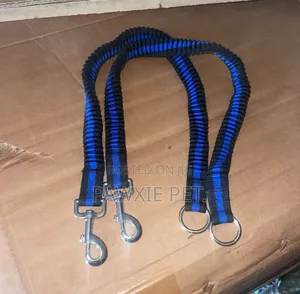 2 in 1 Dual Elastic Lead Connector for Walking 2 Dogs 2.5*70cm (0036E)
