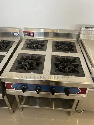 4 Burner Gas Cooker With Under Shelf