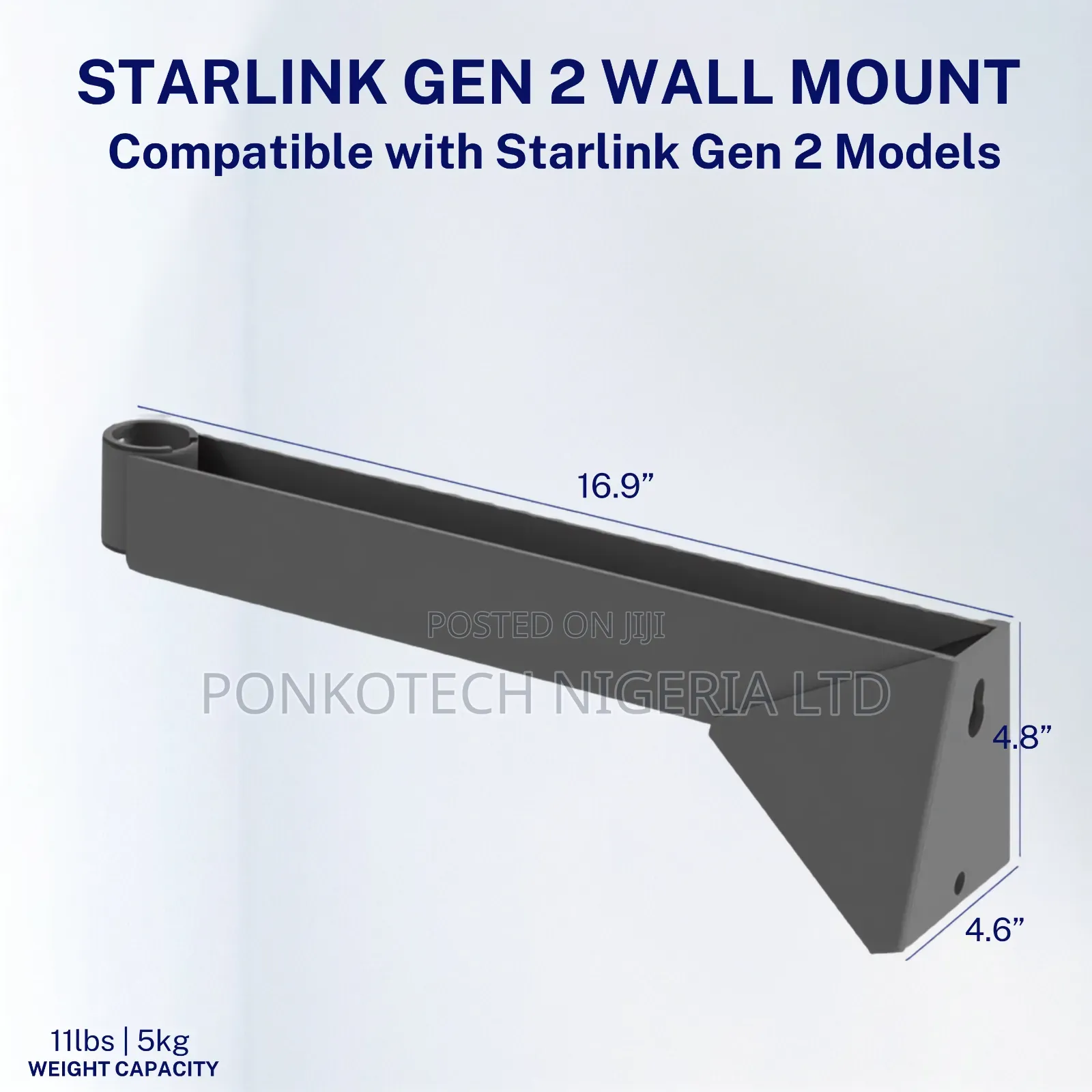 Starlink Gen 2 Wall Mount