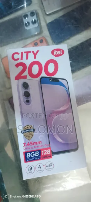 New Itel City 200 256 GB Black