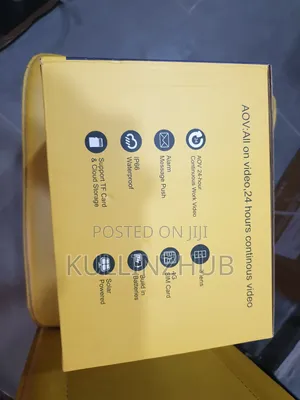 AOV Solar-Powered PTZ Security – Triple Lens AI Camera