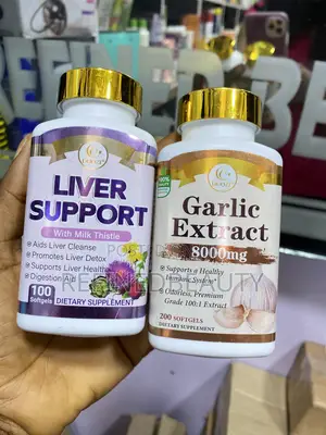 Duozi Liver Support With Milk Thistle Gatlic Extract