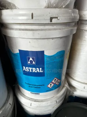 25kg Bucket of Astral Trichloroisocyanuric Acid Tablets