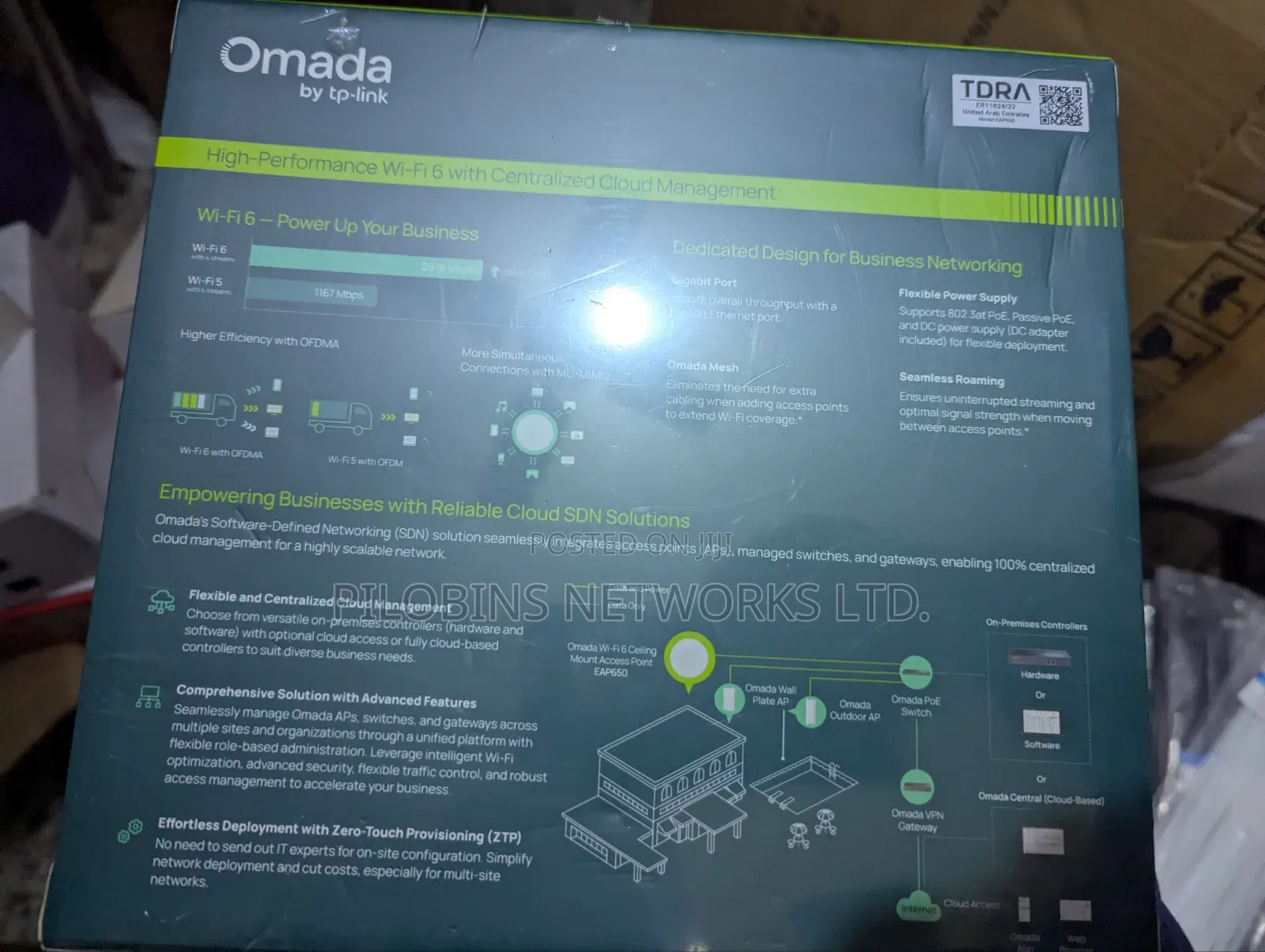 Tplink Omada Ax3000 Eap650