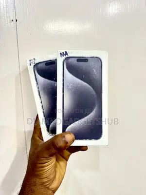 New Apple iPhone 15 Pro 128 GB Black