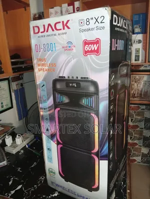 Djack Wireless Bluetooth Speaker With Remote Control Microphone