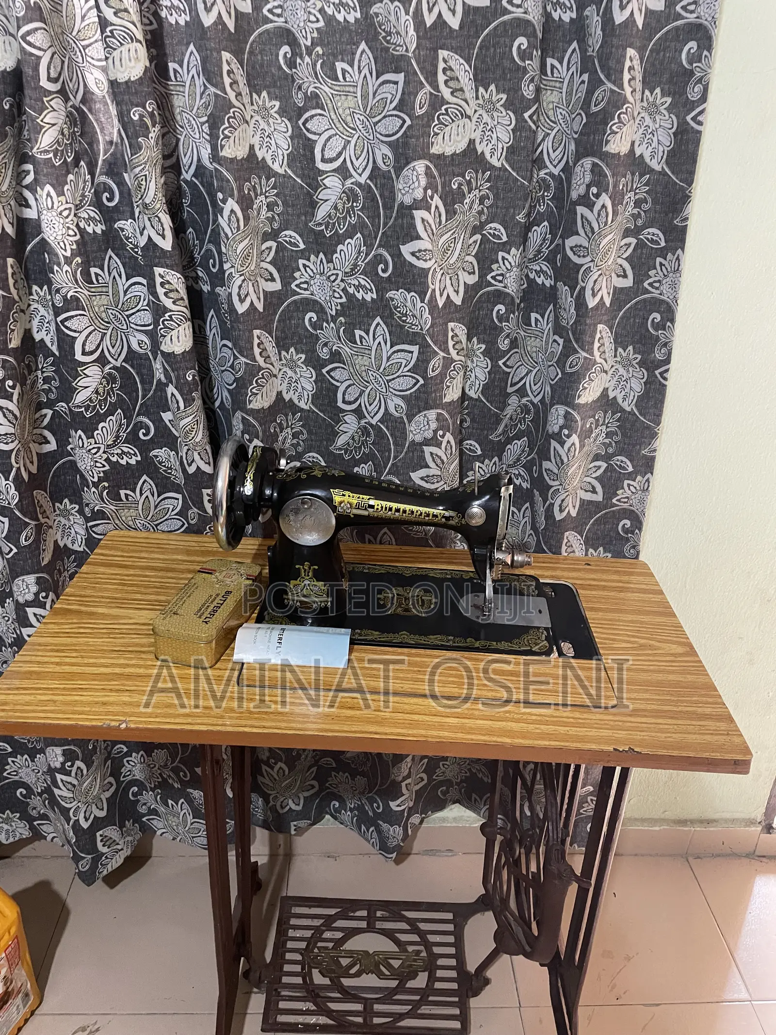 Tokunboh Black Head Sewing Machine