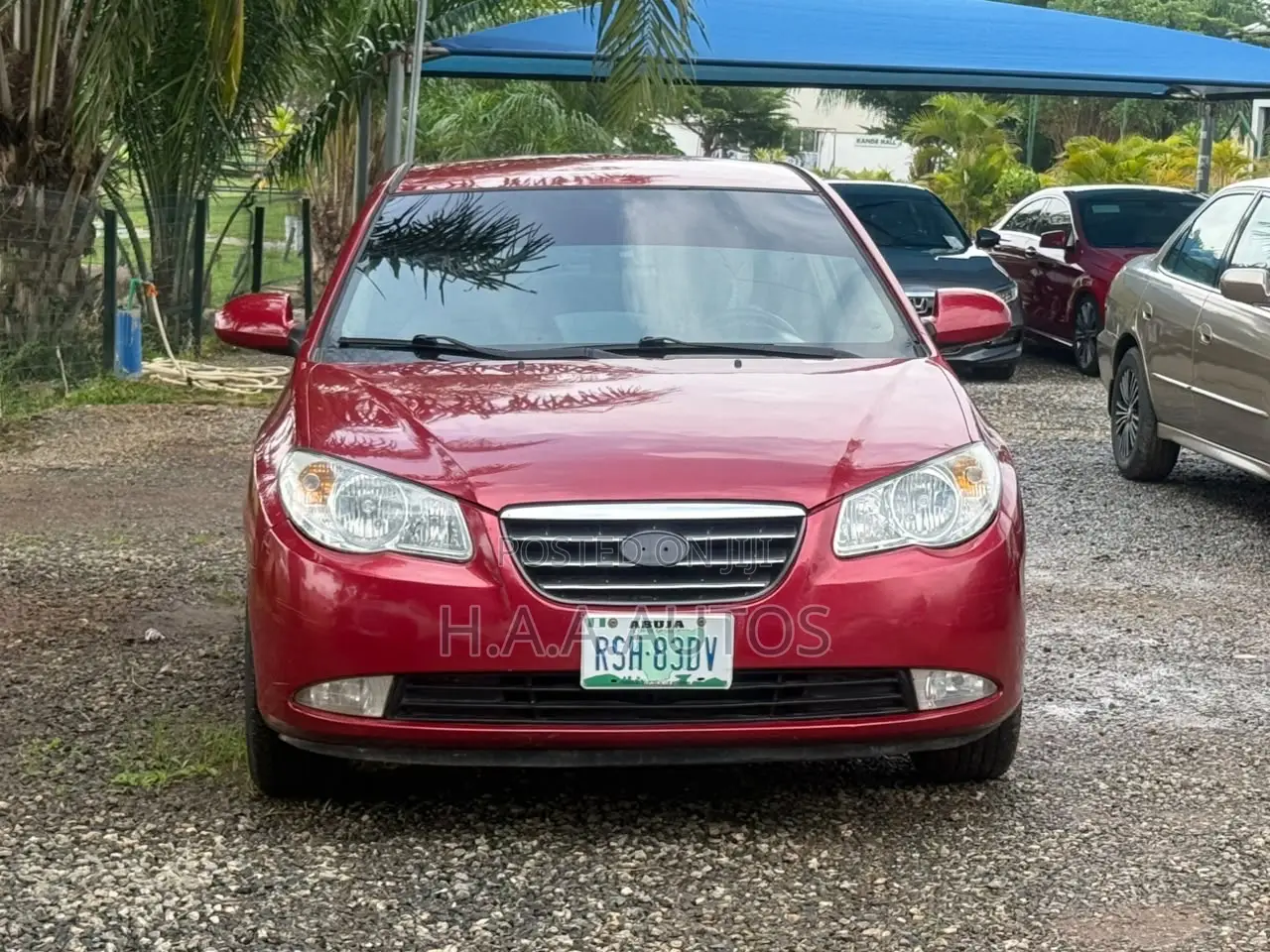 Hyundai Elantra 2010 Red