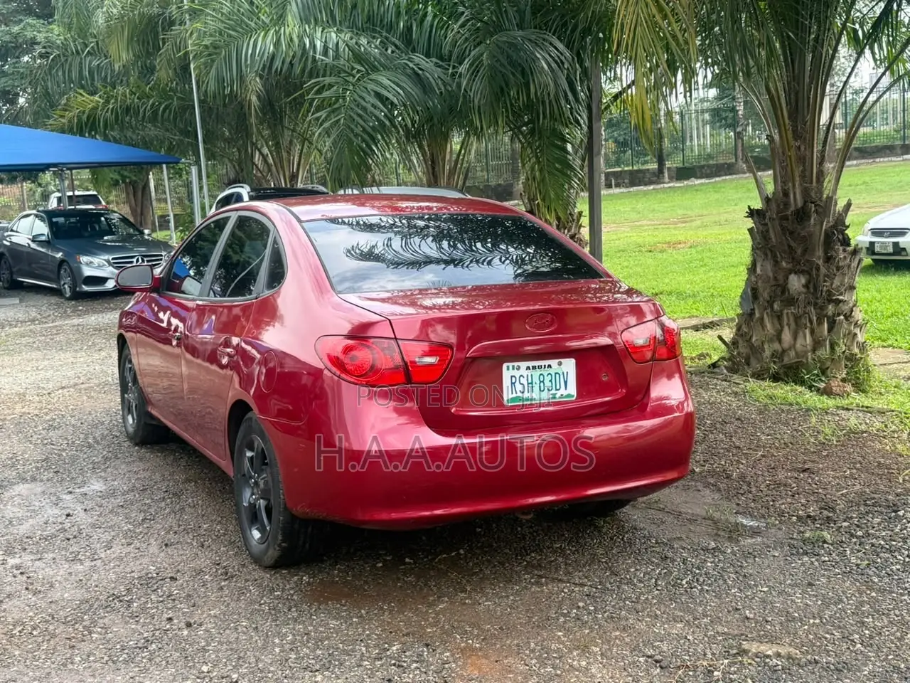 Hyundai Elantra 2010 Red