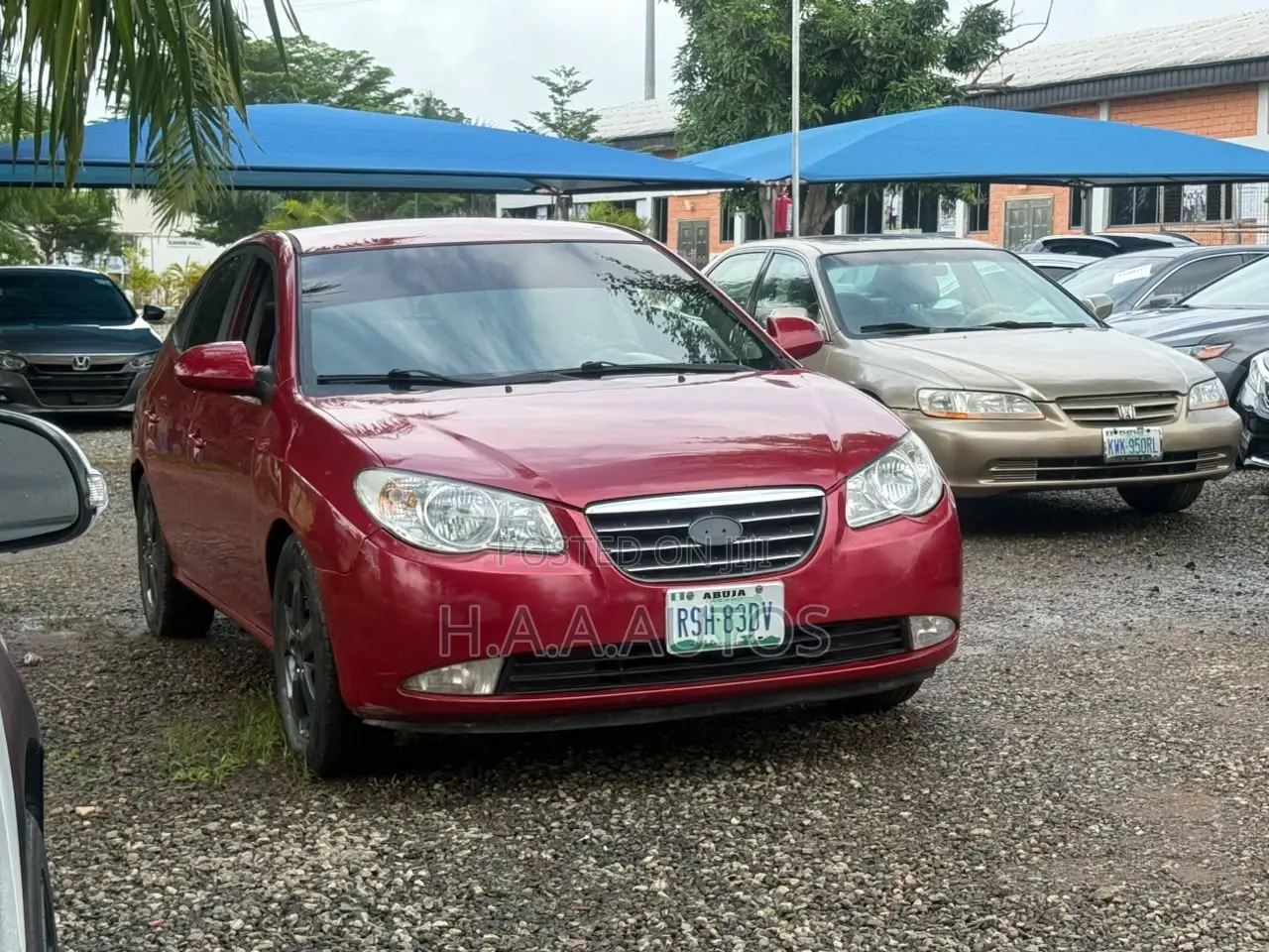 Hyundai Elantra 2010 Red