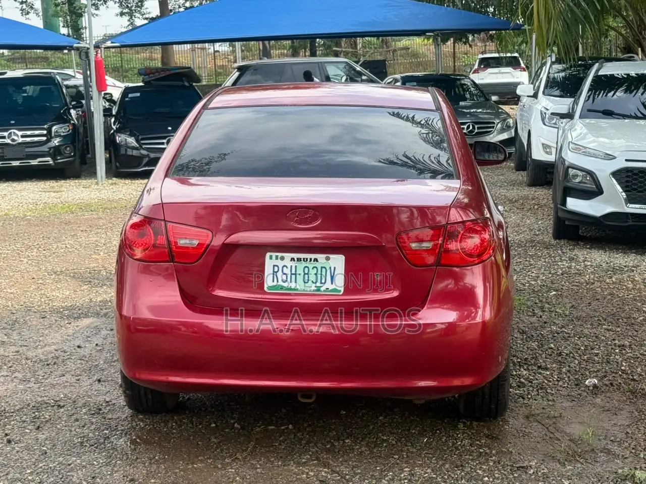 Hyundai Elantra 2010 Red