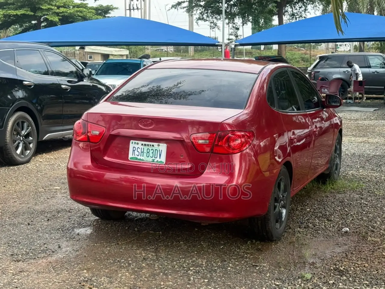 Hyundai Elantra 2010 Red