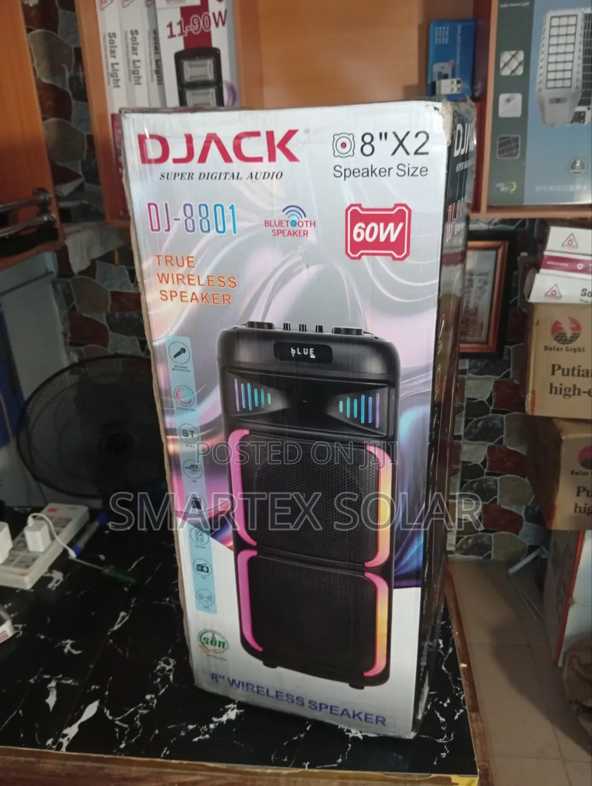 Djack Wireless Bluetooth Speaker With Remote Control and Microphone
