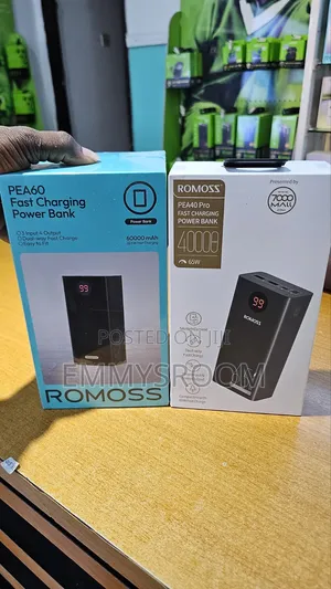 Romoss 40000mAh Power Bank Romoss 60000mAh Power Bank – Brand New