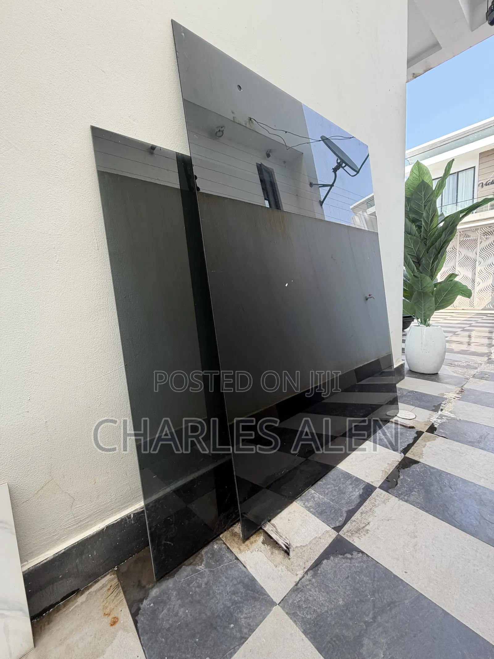 Dark Tinted Tempered Glass
