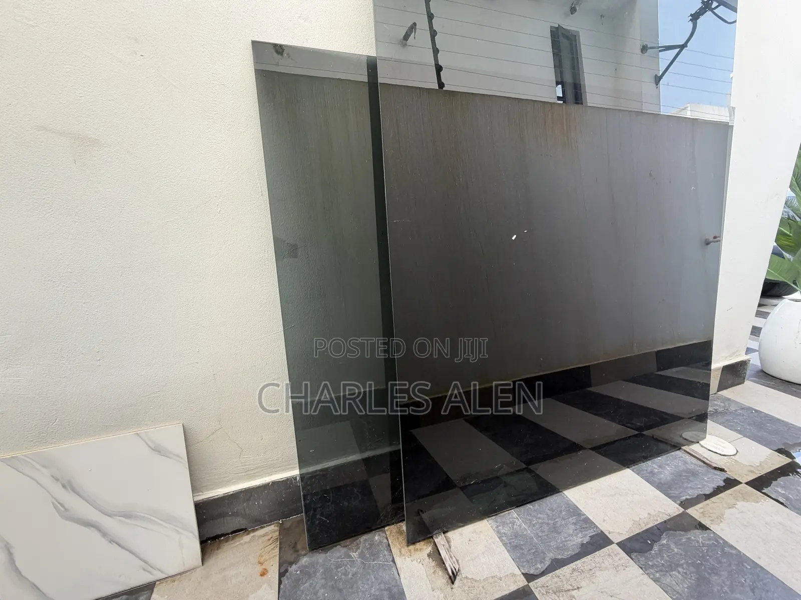 Dark Tinted Tempered Glass