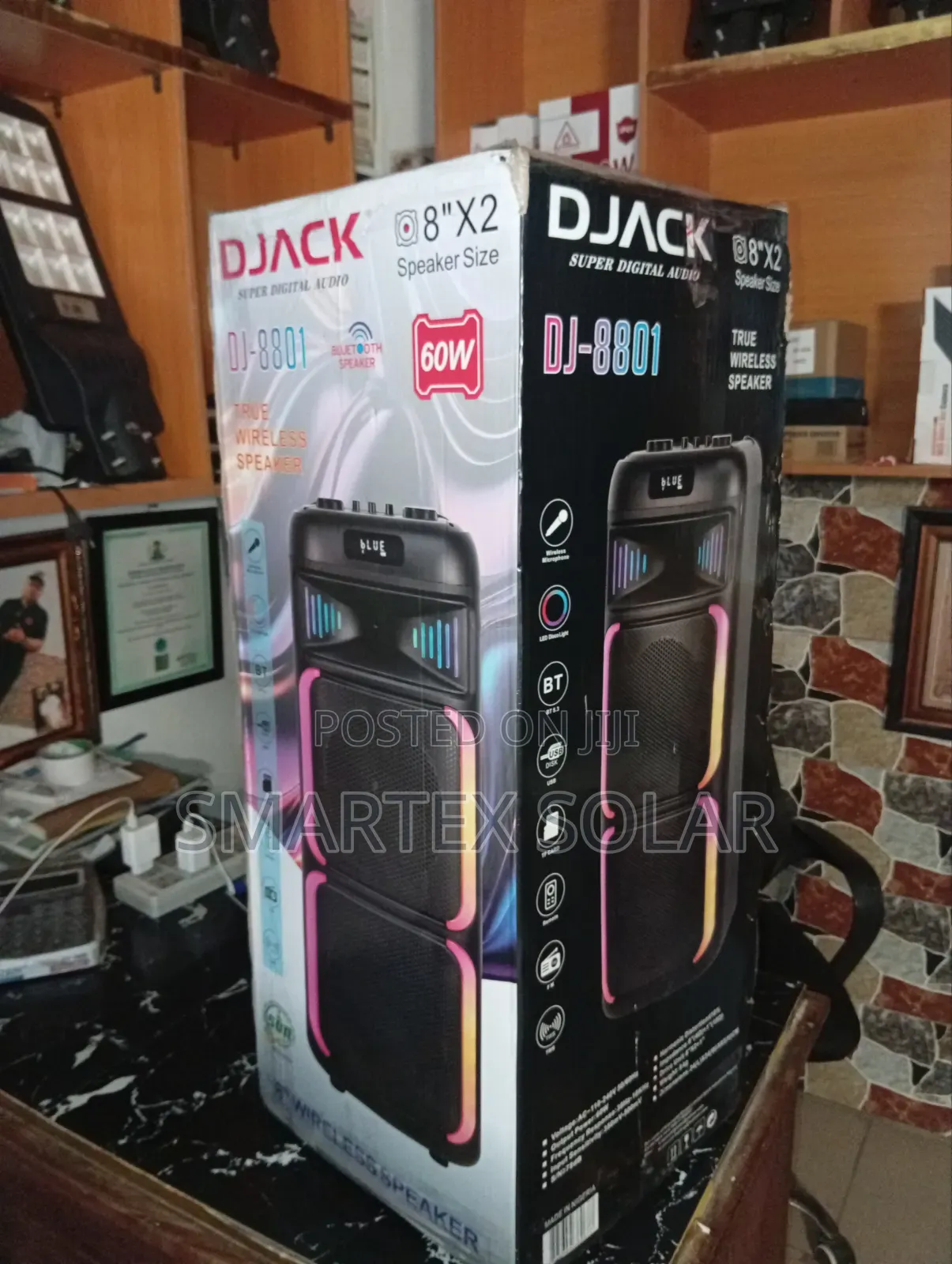 Djack Wireless Bluetooth Speaker With Remote Control and Microphone