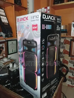 Djack Wireless Bluetooth Speaker With Remote Control and Microphone