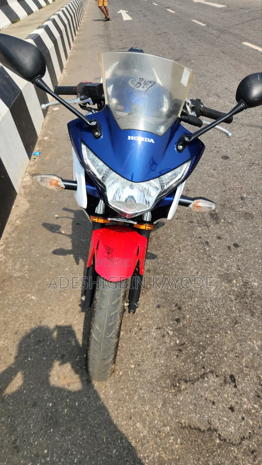 Honda CBR 2013 Blue