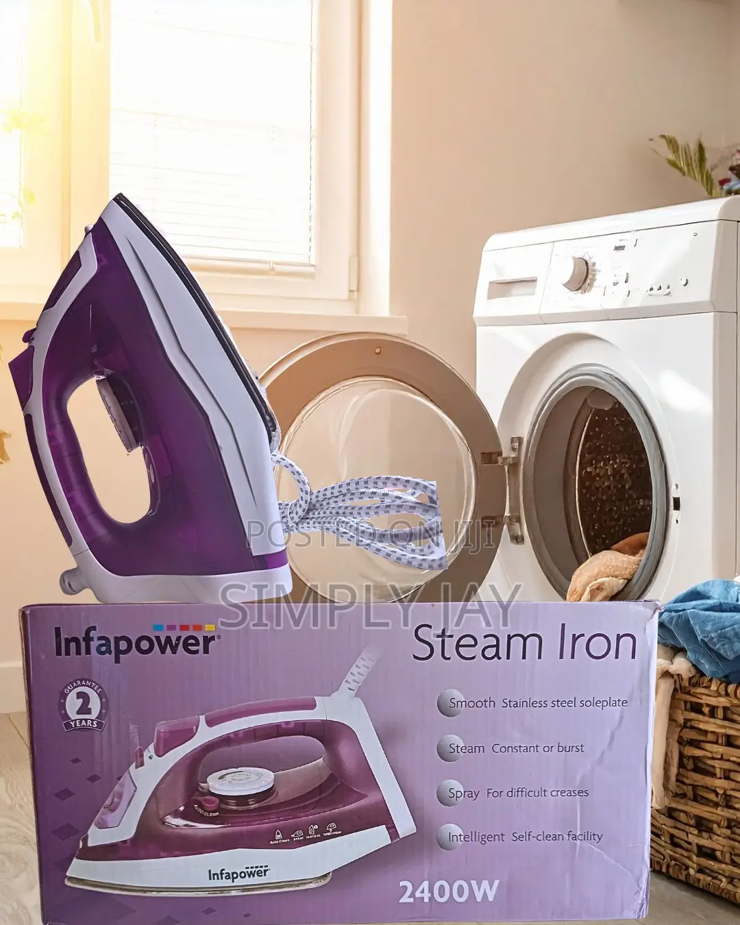Infapower Steam Pressing Iron