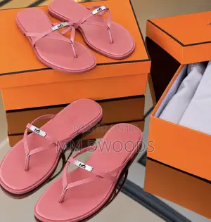 Flat Hermes Slippers
