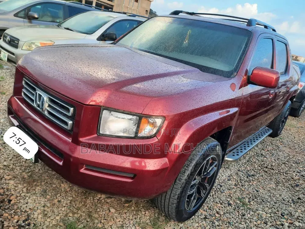Honda Ridgeline 2007 Maroon