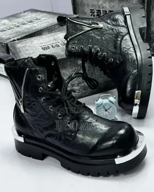 Men's Luxury Boots – Classic Slip-on Leather Boots