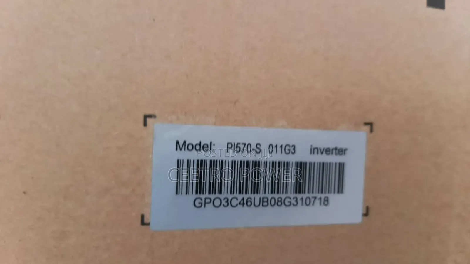 Powtran 11kw Pump Inverter VFD