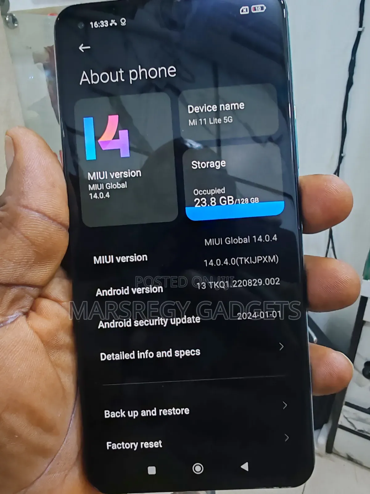Xiaomi Mi 11 Lite 128 GB Blue