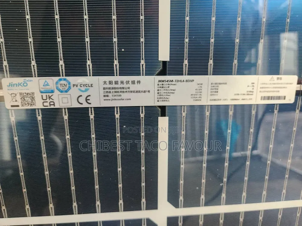High Efficiency 585watts Solar Panel
