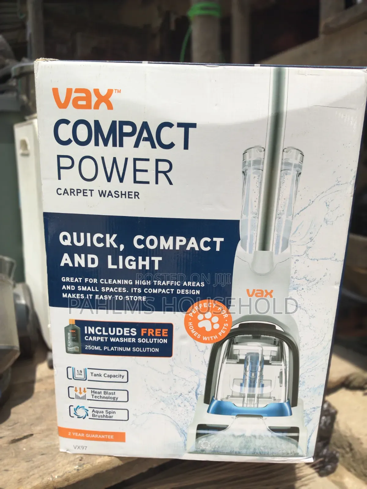 Vax Compact Upright Carpet Washer