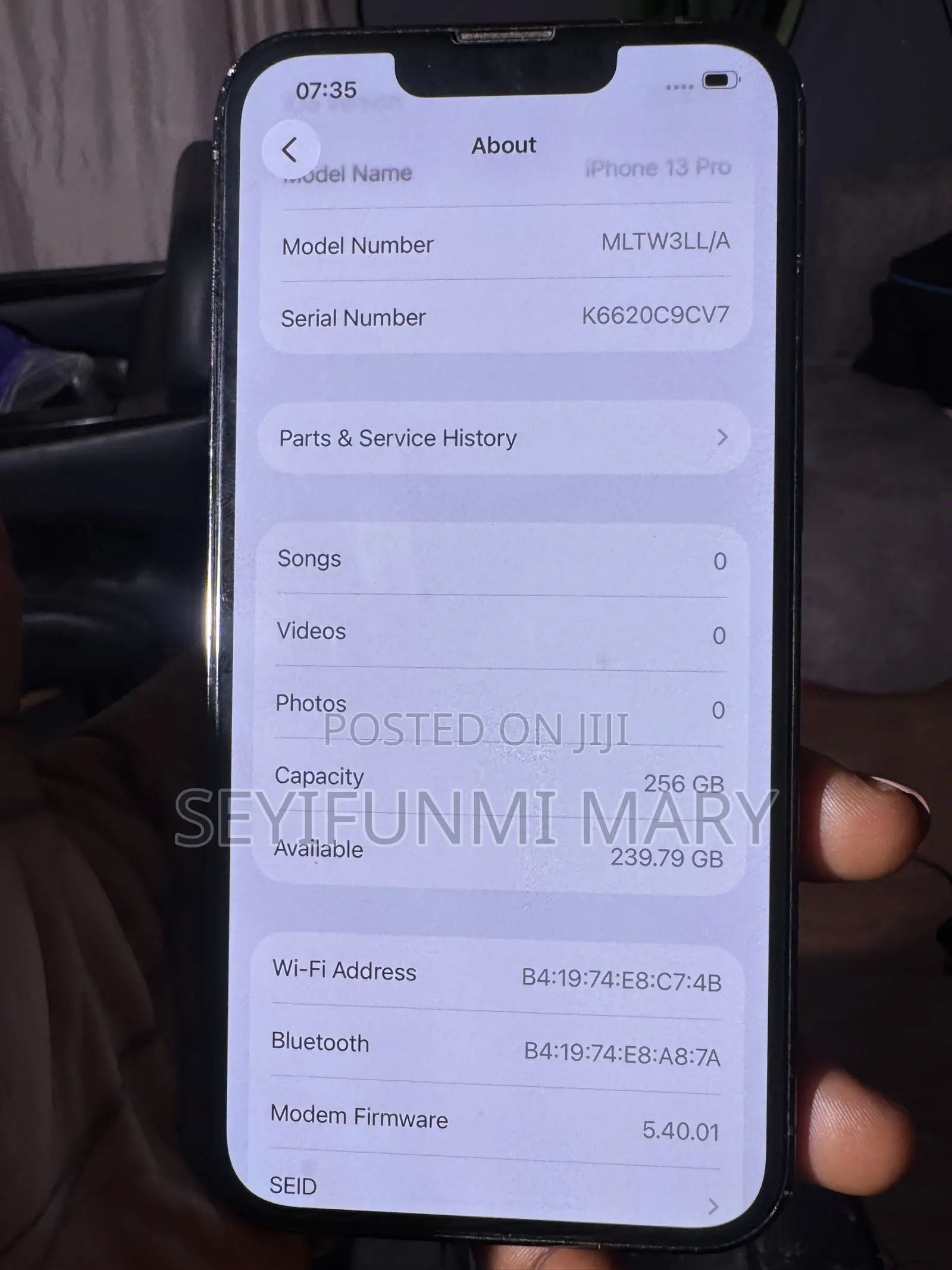 Apple iPhone 13 Pro 256 GB Black