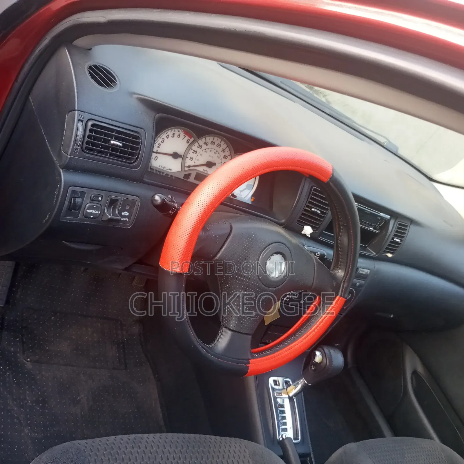 Toyota Corolla 2007 Red