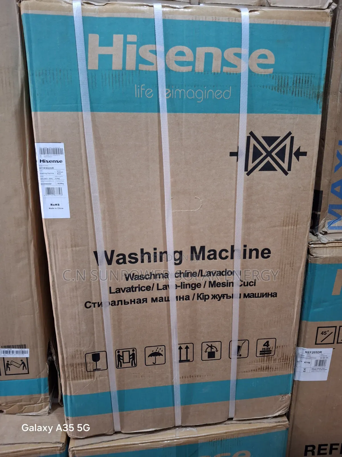 8kg Low Voltage Automatic Washing Machine