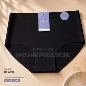 5pcs Spach Laser-Cut Seamless Ultra-Stretch Full Cover Comfort Panty