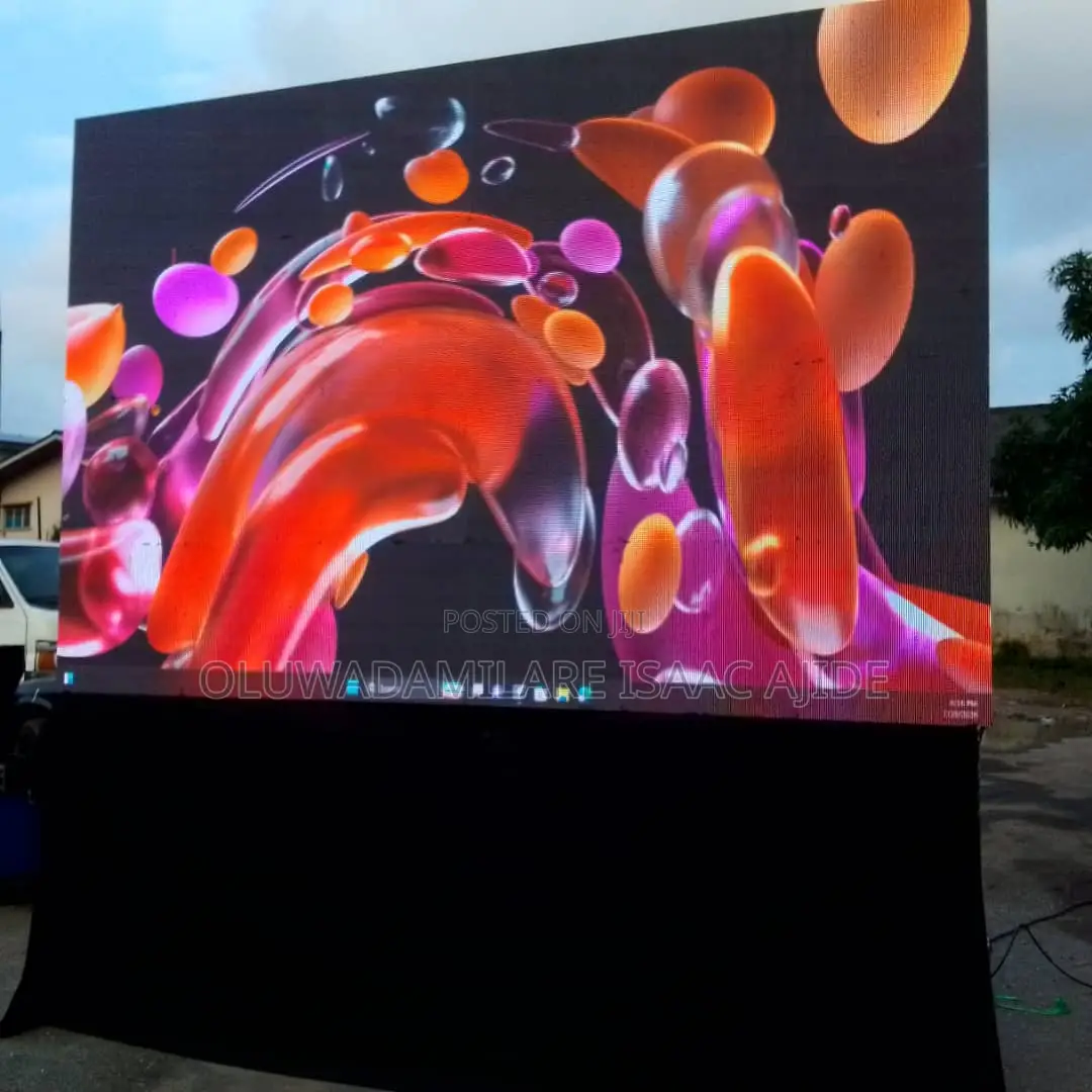 LED Screen at the Bay Lounge