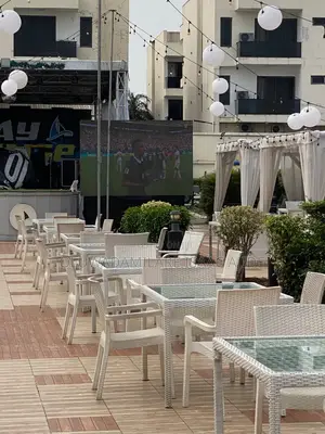 LED Screen at the Bay Lounge